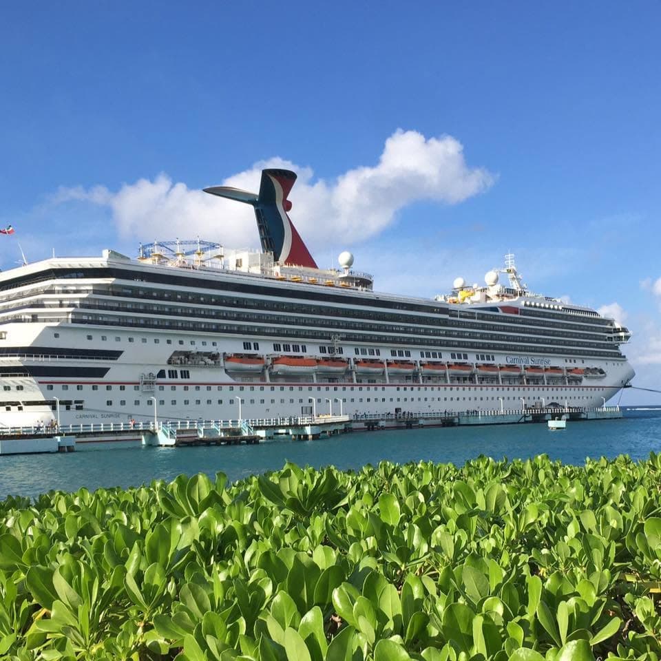 A cruise ship photographed by S&S Travel during a getaway